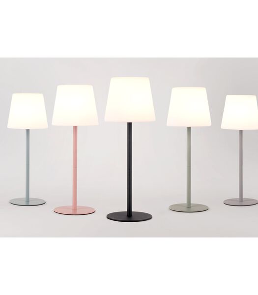 Tafellamp Outdoors - Roze - 15x15x40cm