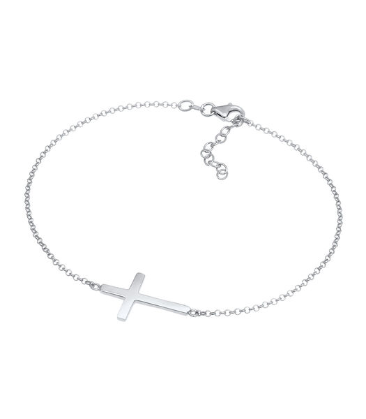 Bracelet De Cheville Bracelet De Cheville Pour Dames - Tendance Filigrane De La Foi Religieuse En Argent Sterling 925