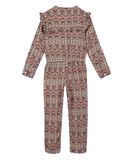 Lange jumpsuit met etnische print image number 1