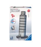 3D puzzel gebouw Toren van Pisa - 216 stukjes image number 0