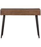 Maddox Bureau - Recycled Hout - Naturel - 77x110x50 image number 4