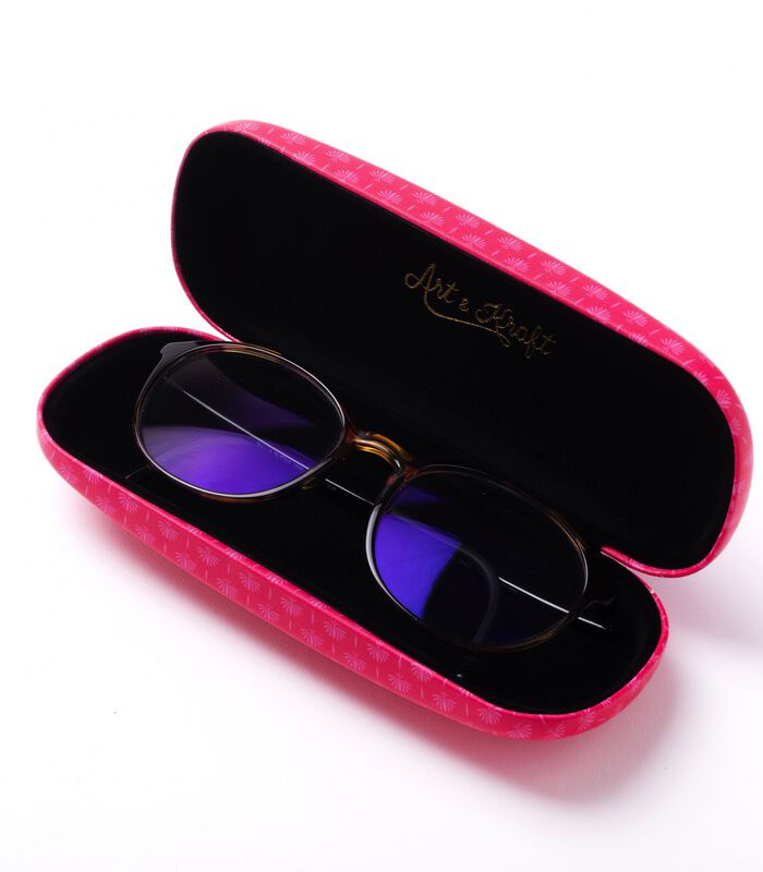 Boîte à lunettes fuchsia - La vie en rose image number 2