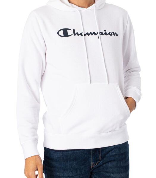 Comfort merk grafische pullover hoodie