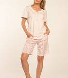 Pyjama korte mouwen korte broek BERNADETTE image number 1