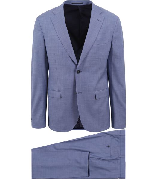 Suitable Strato Toulon Suit Wool Light Blue