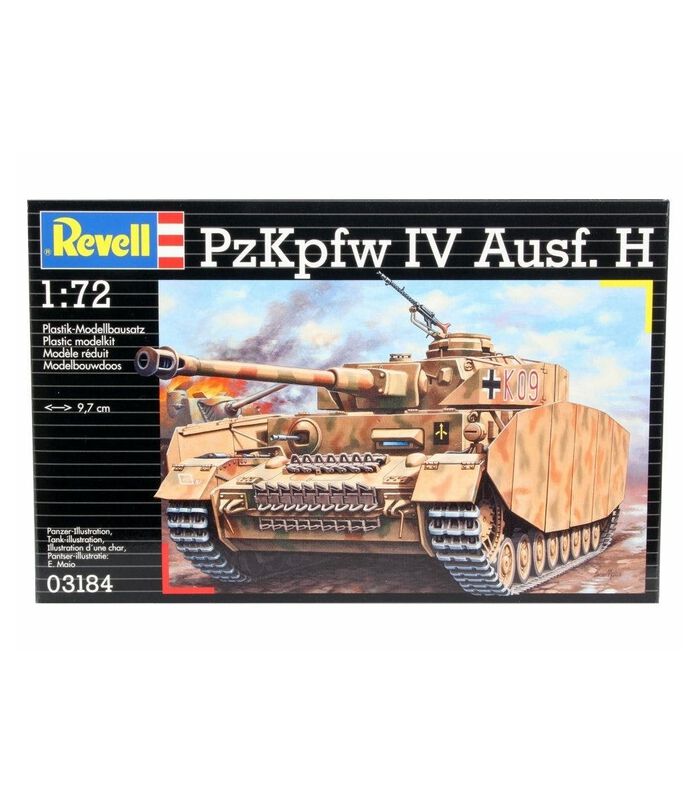 Militaire Tanks Pzkpfw. Iv Ausf.H 1:72 image number 0