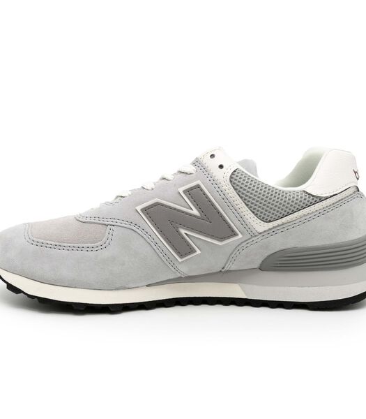New Balance 574 Grijze Nubuck Sneakers