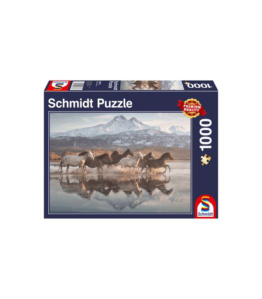 puzzel Paarden in Cappadocië - 1000 stukjes - 12+
