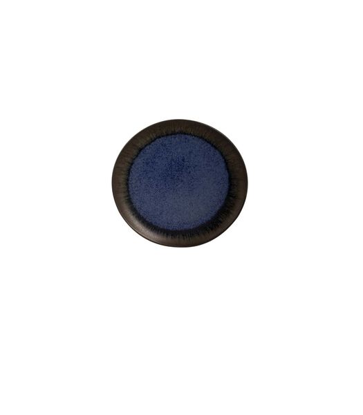 Assiettes Tama 28.5 cm Bleu Noir  cérame 2 pièce(s)