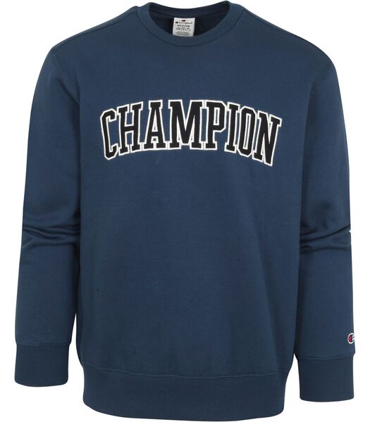 Champion Sweater Logo Bleu Marine