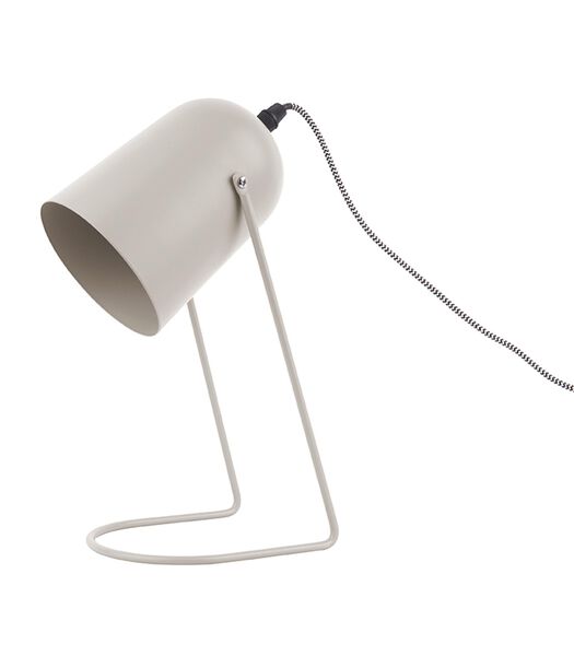 Tafellamp Enchant - Staal Mat Warm Grijs - 30x18cm