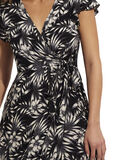 Zomerse maxi-jurk met korte mouwen Honolulu image number 2