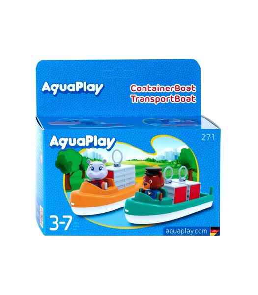 Bateau conteneur et de transport AquaPlay