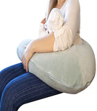 Zwangerschapskussen 160 cm organisch-katoen met afneembare hoes image number 2