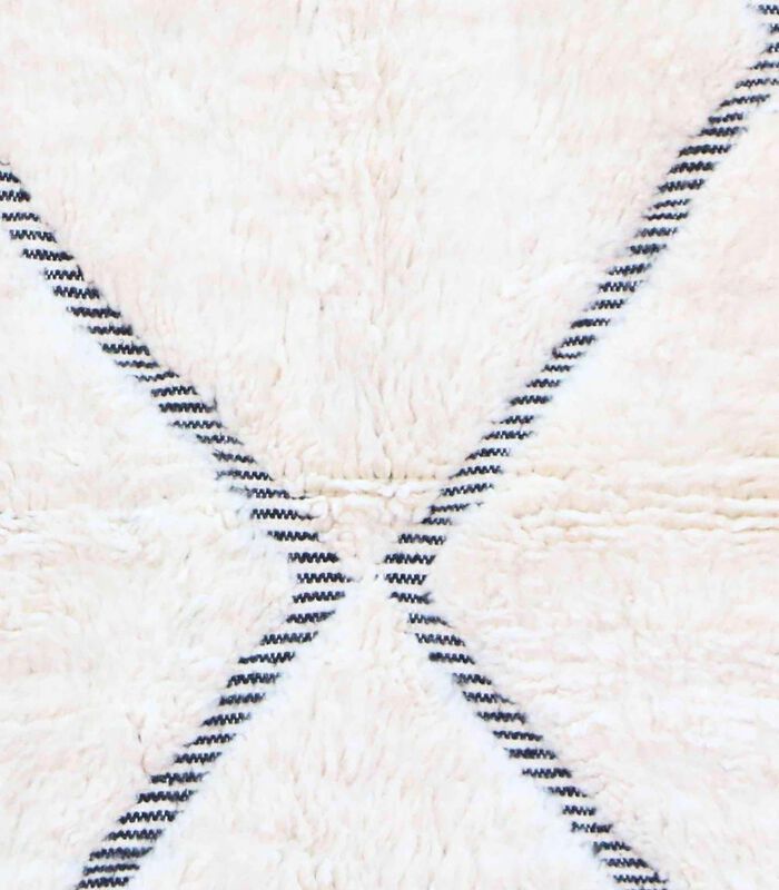 Marokkaans berber tapijt pure wol 136 x 213 cm image number 1