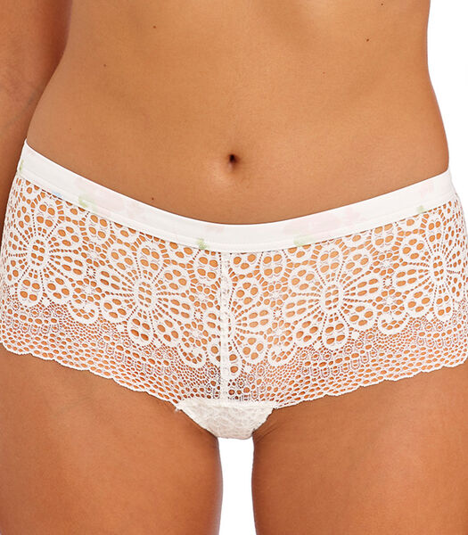 Shorty en dentelle avec taille imprimée Daydreaming