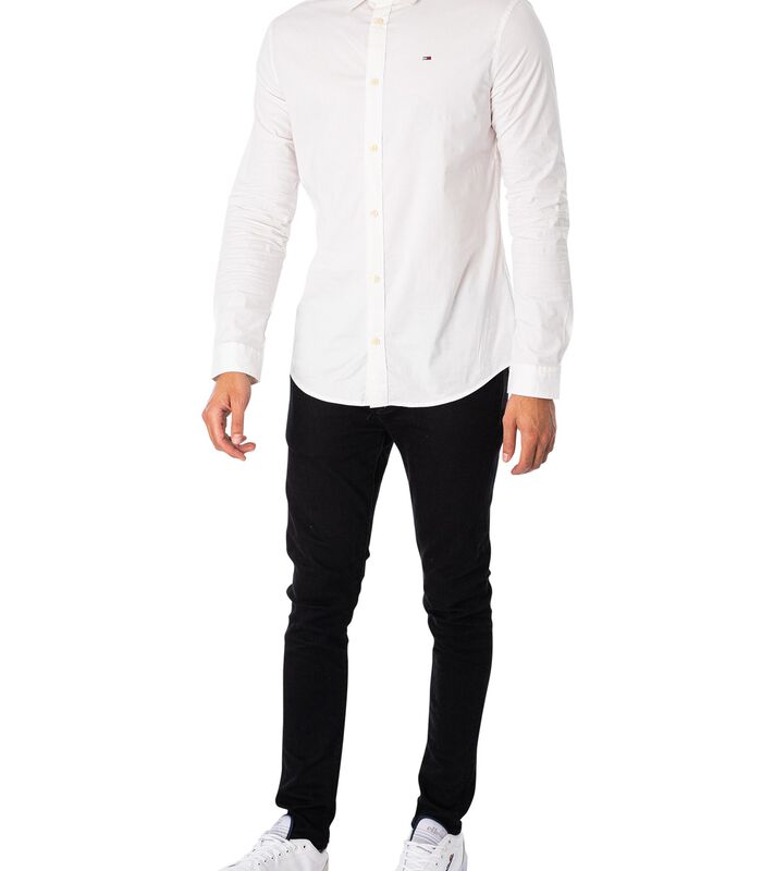 Origineel Slim-Fit Overhemd Met Stretch image number 4