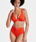 Culotte de maillot de bain taille haute SUMMER FIZZ Orange image number 2