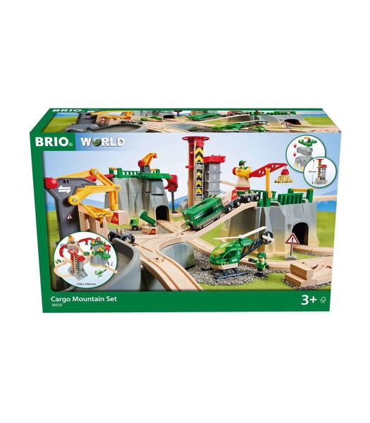 BRIO Ensemble de montagne Cargo 36010