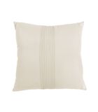 Coussin Leather Look - Blanc - 45x45cm image number 0