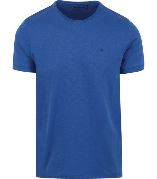 T-Shirt Slubs Blauw