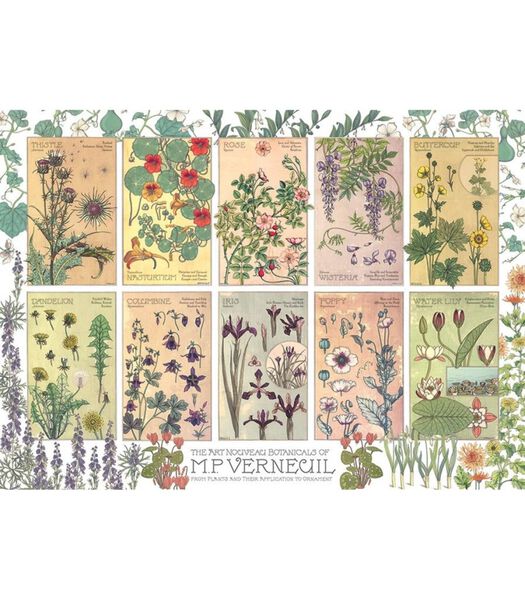 Puzzle  1000 pièces - Botaniques de Verneuil