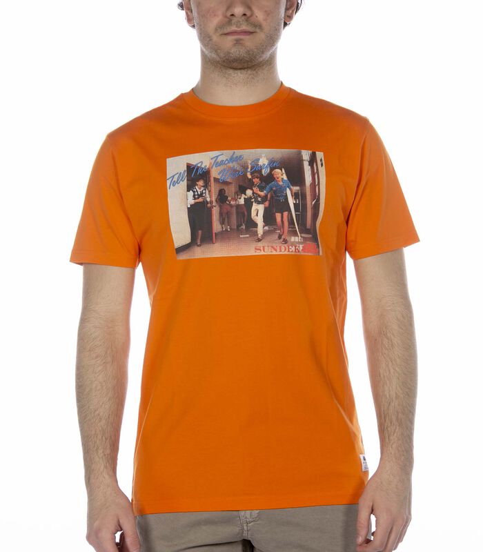T-Shirt Sundek Printed Arancio image number 2