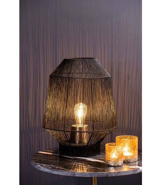 Lampe de Table Vitora - Noir - Ø37cm