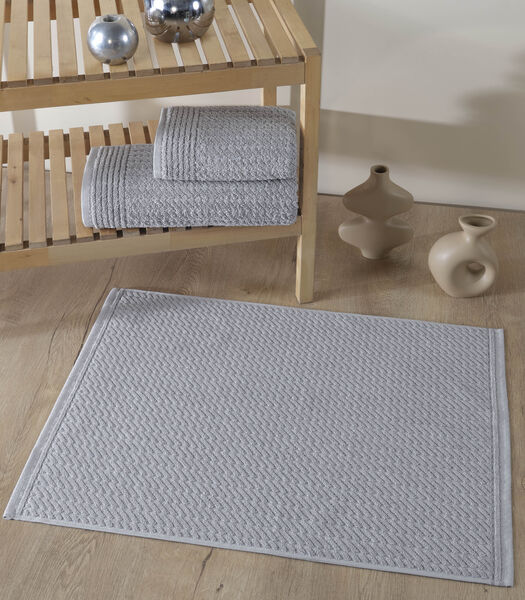 Badstof badset 3-delig Handdoeken 50x90 +70x140 cm en badmat