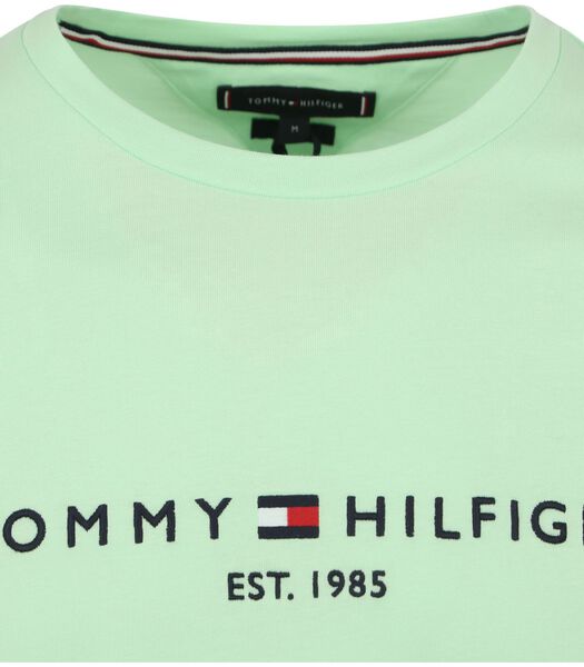 Tommy Hilfiger T-shirt Logo Lichtgroen