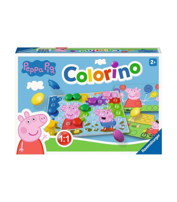 Colorino Peppa Pig Board game Apprentissage image number 0