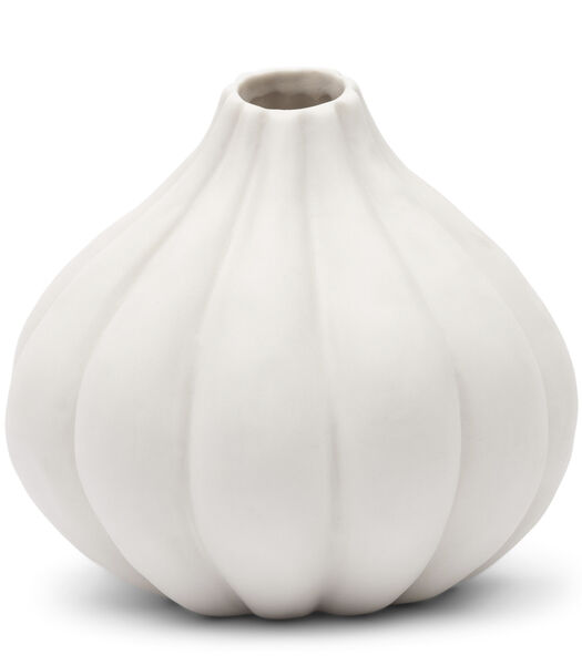 Botanic Whisper - Vase blanc Vase à fleurs en faïence