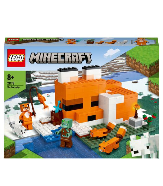 Minecraft 21178 Le Refuge du Renard, Jouet de Construction
