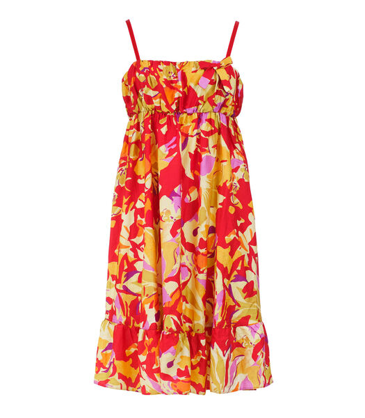 Sunny Delight poplin-jurk met verstelbare bandjes