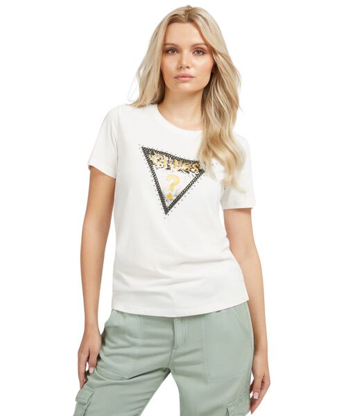 Dames-T-shirt Animal Triangle