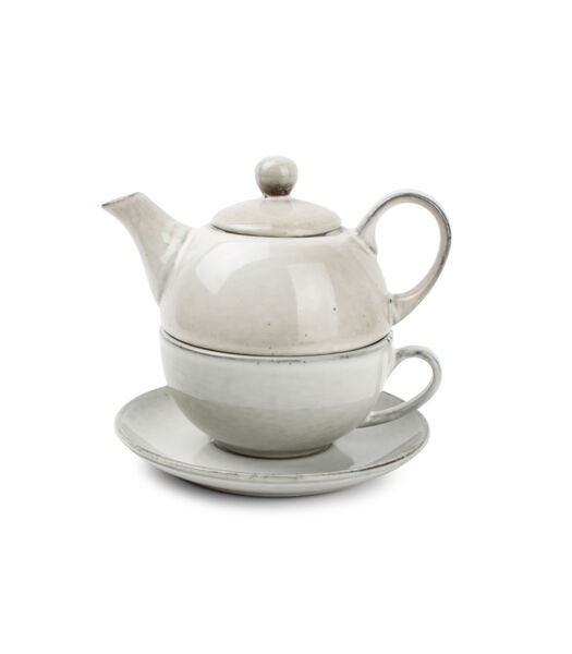 Tea for one set vert Artisan