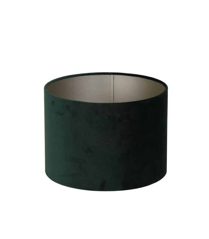 Abat-jour cylindre Velours - Dutch Green - Ø30x21cm image number 4