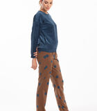 Pyjama lange mouwen lange broek SASKIA image number 2