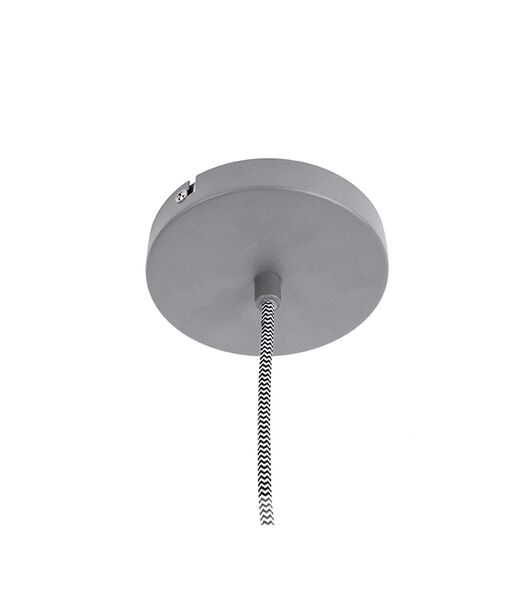 Lampe pendante Tuned - Iron Mouse gris - 35x35cm