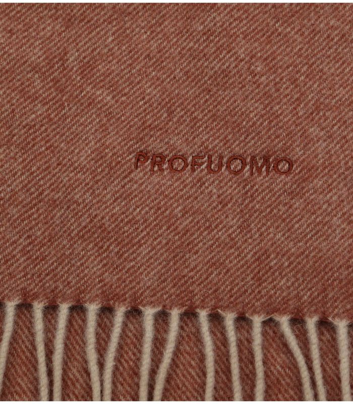 Profuomo Écharpe Agneline Mahogany image number 1