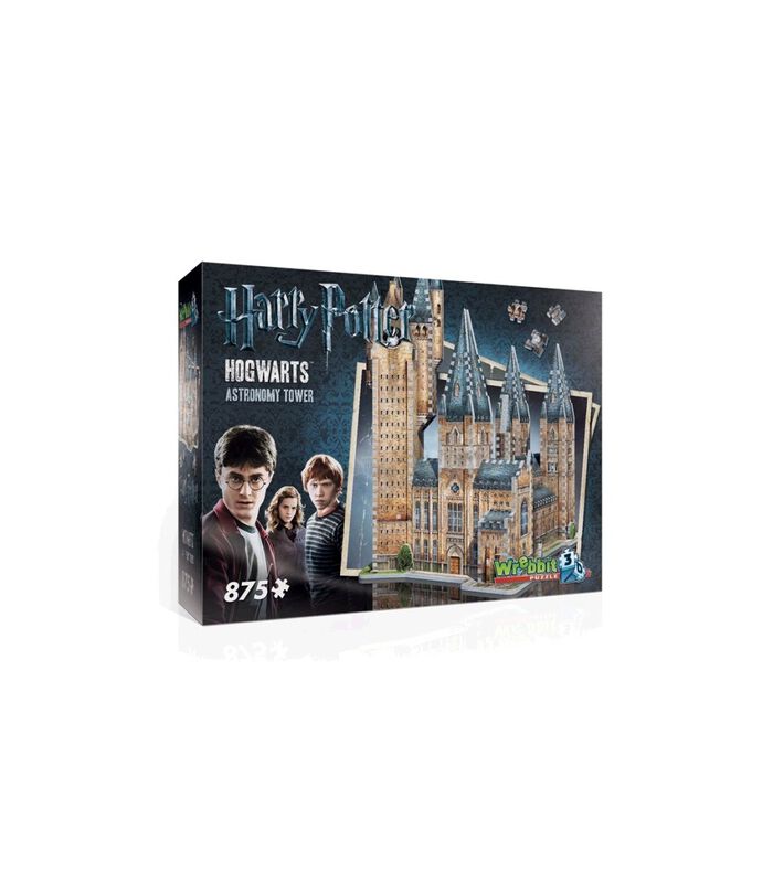 3D Harry Potter Hogwarts Astronomy Tower 875 pcs puzzle en 3D image number 0