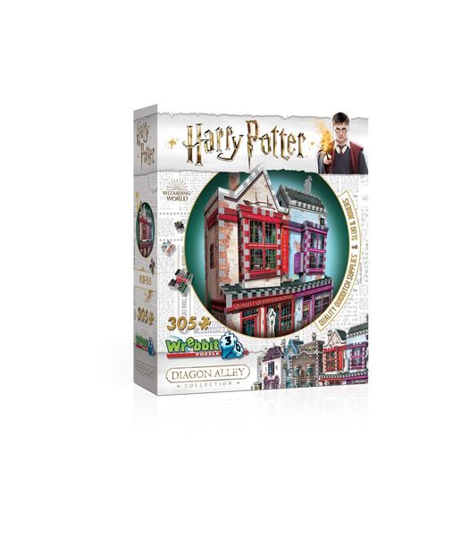 Casse-tête 3D - Accessoires de quidditch de qualité Harry Potter & Slug & Jiggers - 305 pièces