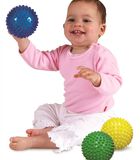 Sensorische baby ballen set van 4 - 10cm image number 4