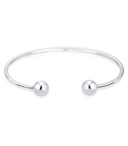 Armband Dames Ball Geo Bangle In 925 Sterling Zilver