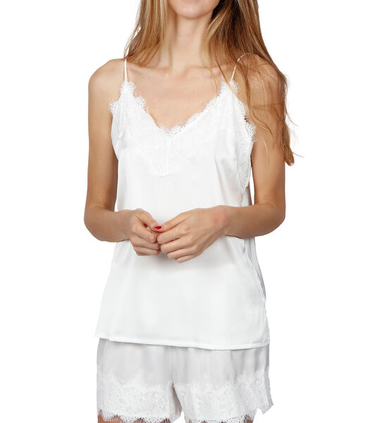 Pyjama Soft Crepe blanc