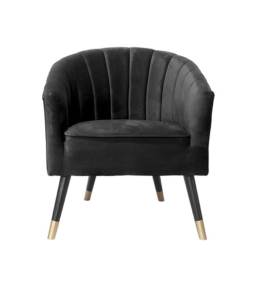 Chaise Royal - Noir - 70x71x80cm