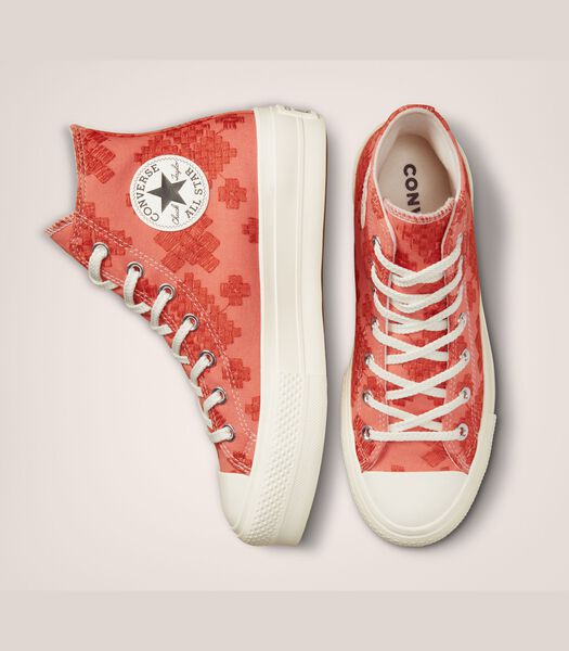 Chuck Taylor All Star Lift High - Sneakers - Rouge