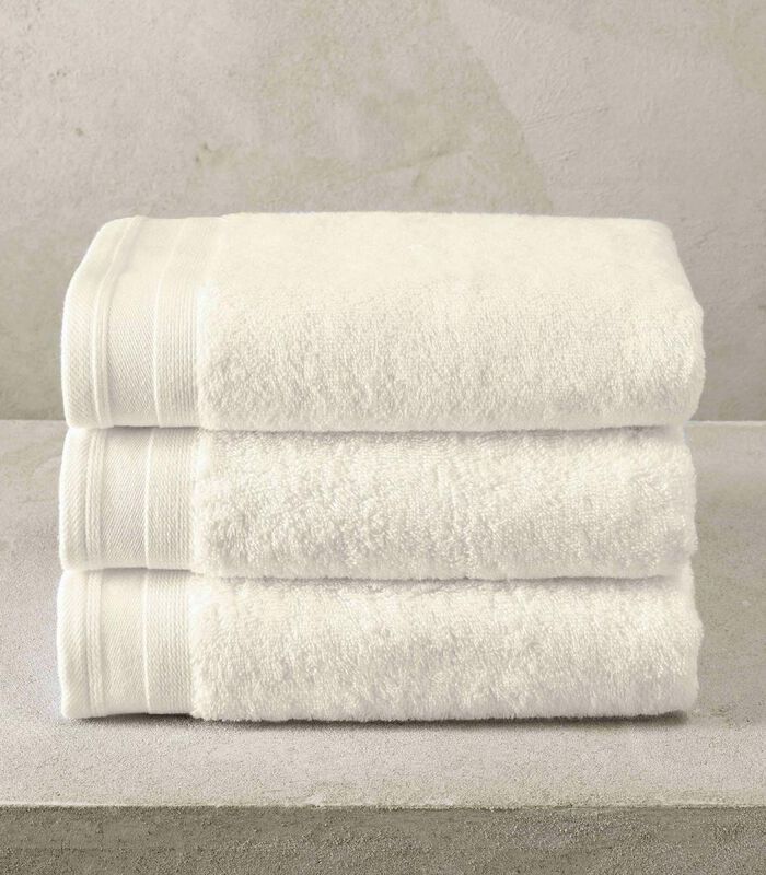 3 serviettes de bains Contessa vanilla image number 1