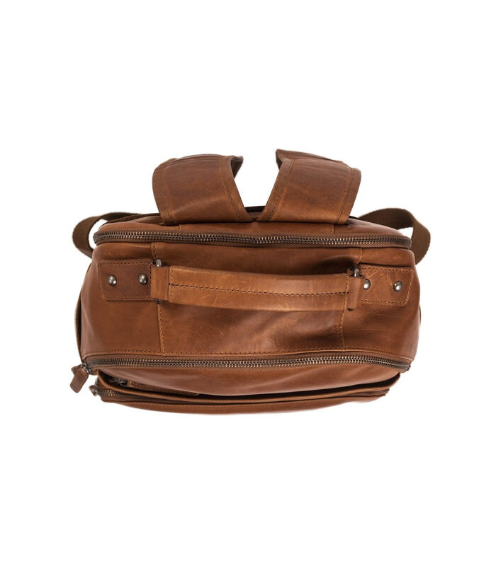 The Chesterfield Brand Austin Backpack cognac image number 3