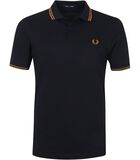 Fred Perry Polo Donkerblauw M3600 image number 4